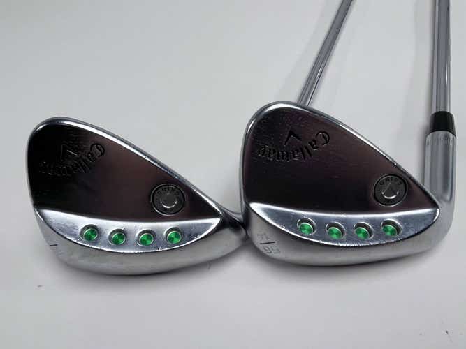 Callaway PM Grind 19 Chrome Wedge Set 56* 14 | 60* 12 KBS Hi-Rev 2.0 115g LH
