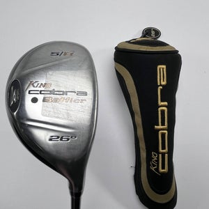 Cobra Baffler 2005 5 Hybrid 26* Aldila NV HL 65g Stiff Graphite Mens RH HC