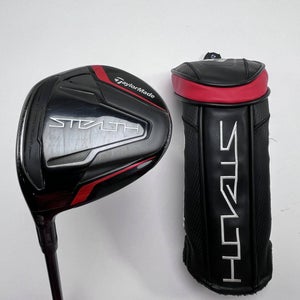 LEFTY TaylorMade Stealth 3 Fairway Wood 15* Fujikura Ventus Red 5R Regular LH HC