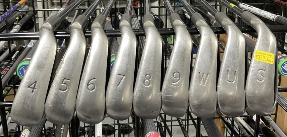 Ping G25 Black Dot 4-P+U+S Irons Set PING CFS Stiff Flex Steel MRH USED