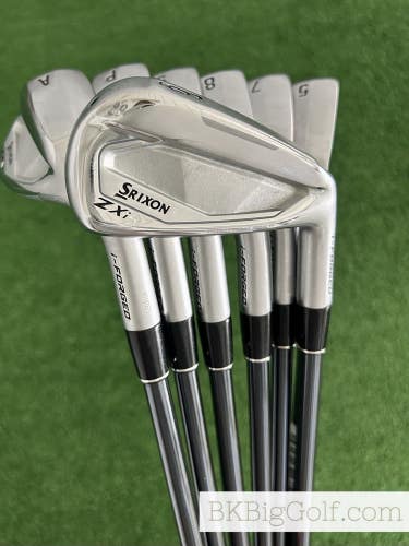 Srixon ZXi4 Forged 25 Iron Set 5-A / Recoil F2 65 Senior Graphite