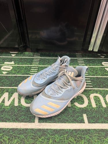 Blue Men's Size M 10.5 (W 11.5) Adidas Icon Metal (Used)