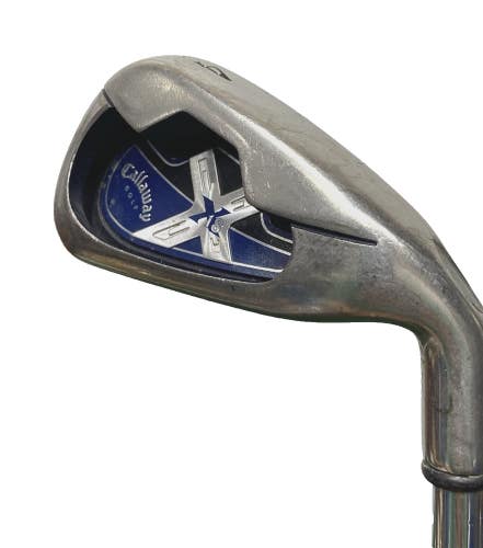 Callaway X-18 4 Iron RH Uniflex Stiff Steel 38" Factory Grip Nice Condition Club