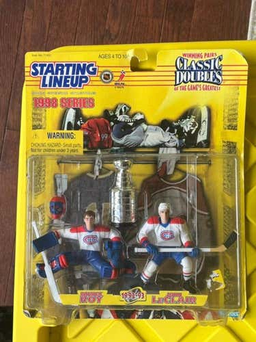 Starting Lineup Patrick Roy, John LeClair Montreal Canadians