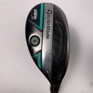TaylorMade GAPR HI 4 Hybrid 22* KBS Hybrid 80g Extra Stiff Graphite Mens RH