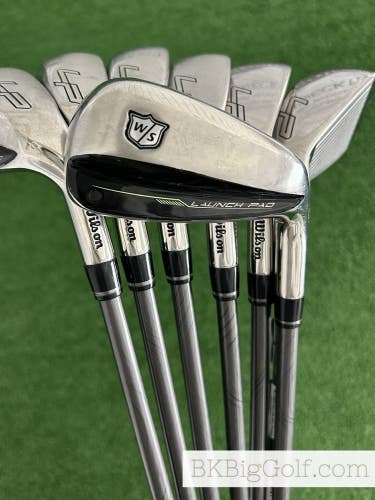 Wilson Staff Launch Pad Hybrid Iron Set 5-G / Evenflow 5.5 65 Regular Graphite