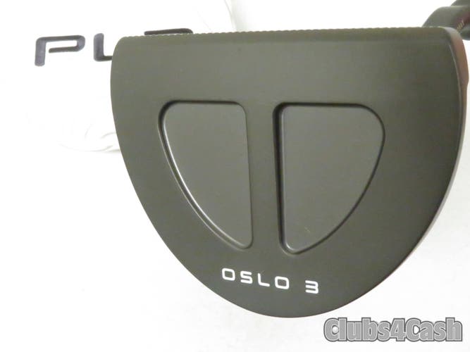 PING PLD Milled Oslo 3 Putter Gun Metal 2° Flat Composite 36" +Cover .. MINT