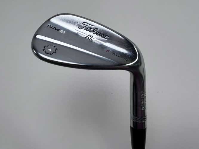 Titleist Vokey SM6 Tour Chrome Gap Wedge GW 50* 80 Bounce Wedge Steel Mens RH
