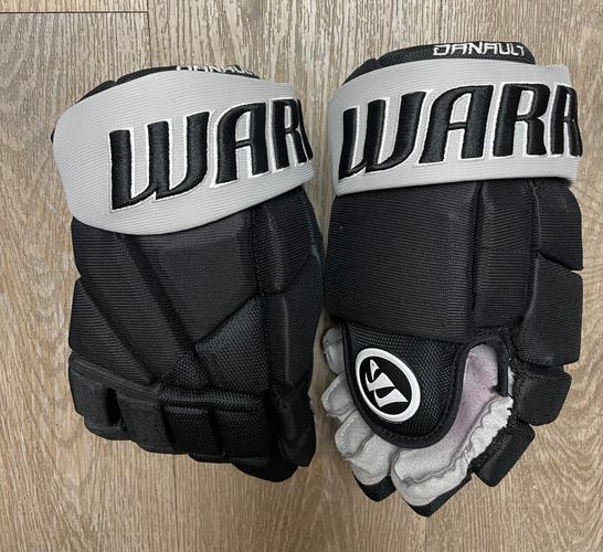 Warrior Covert Gloves 14" NHL Los Angeles Kings Short Cuff Pro Stock (Used)
