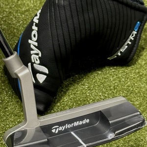 TaylorMade SYSTM2 Del Monte 12 L-Neck Blade Putter 35" Inch w/ Headcover RH NEW