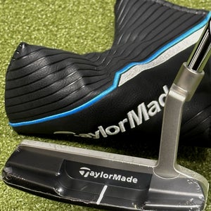 TaylorMade SYSTM2 Juno 12 L-Neck Blade Putter LEFT Hand 35" w/ Cover LH NEW