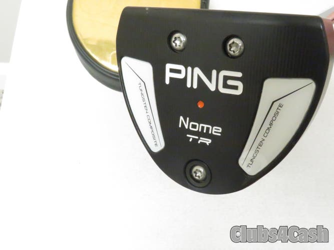 PING Nome TR Putter Orange Dot 2 Flat Straight Stroke 35" +Cover .. NICE