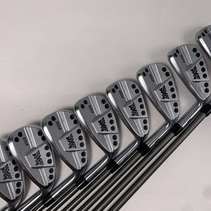 PXG 0311 P GEN3 Iron Set 4-PW+AW+GW steelfiber fc 115 cw F4 Stiff RH