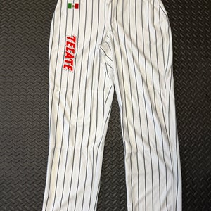 Men’s Baseball Pants Size Large Tecate Sponsor Logo