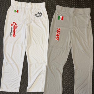 Men’s Baseball Pants Size Large Bundle Liga De Mexico Sponsors