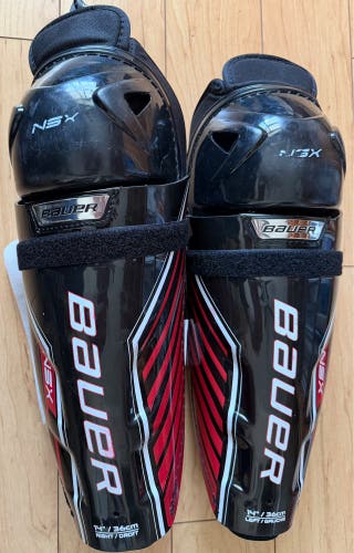 Bauer NSX S18 Shin Guards | Senior 15" | Full Calf | Excellent condition (Used)