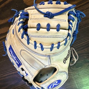 Very Nice - Rawlings RH Heart of the hide Catcher's Glove 32.5" (Used)