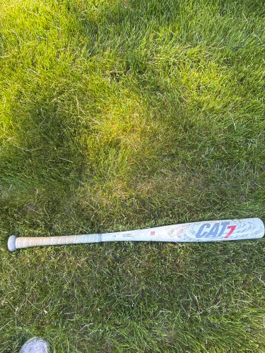2017 Marucci CAT7 Alloy BBCOR Certified Bat (-3) 28 oz 31" (Used)