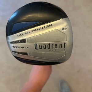 Men's Affinity Right Handed Driver Regular Flex 10.5 Loft Graphite/Steel Shaft 44" (Used)