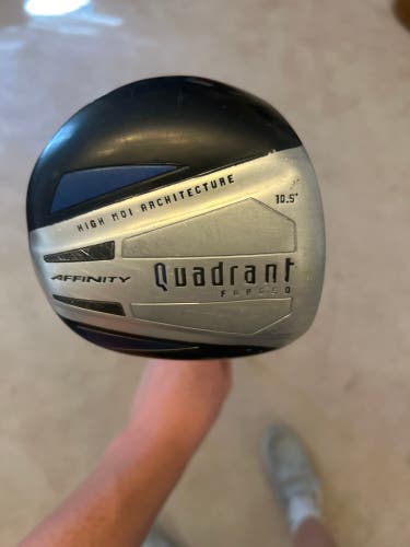 Men's Affinity Right Handed Driver Regular Flex 10.5 Loft Graphite/Steel Shaft 44" (Used)