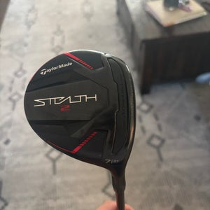 TaylorMade Stealth 2 Right Handed Fairway Wood Senior Flex 7 Wood (New)