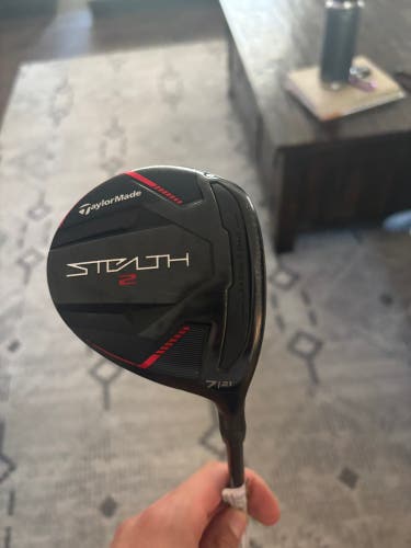 TaylorMade Stealth 2 Right Handed Fairway Wood Senior Flex 7 Wood (New)