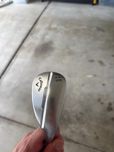Women's Callaway Opus Brushed Chrome Right Handed Wedge 60 Degree Graphite Shaft (Used) GREAT COND.