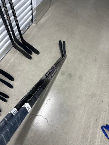 Two Pack CCM Ribcor Trigger 10 Pro Left Hand Hockey Stick P29 85 Flex Pro Stock (New)