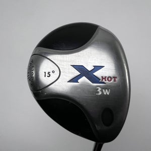 Callaway X Hot 2007 3 Fairway Wood 15* Fujikura Banzai Regular Graphite Mens RH