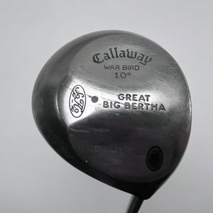 Callaway Original Great Big Bertha Driver 10* GBB UL Senior Graphite Mens RH