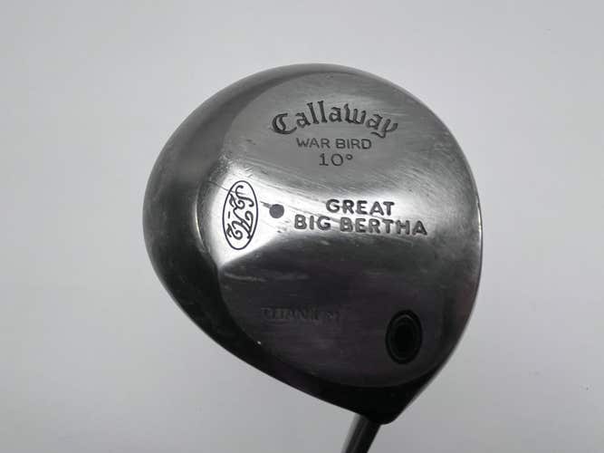 Callaway Original Great Big Bertha Driver 10* GBB UL Senior Graphite Mens RH
