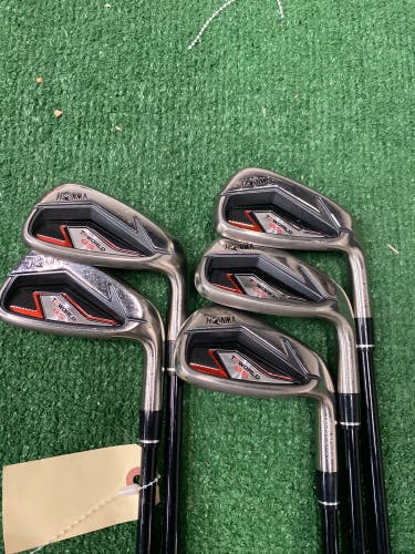 Honma TWORLD GS Iron Set Right Handed | Regular Flex | Honma Speed Tuned 55g
