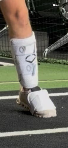 PRO-SRC 2.0 White Senior EvoShield Leg guard Shin Guards (used once) ($140 brand new)