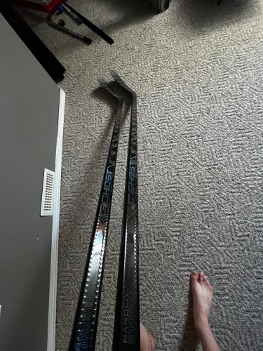 (2 Pack) Senior CCM XF Ghost Left Hand Hockey Stick P28 80 Flex (New)