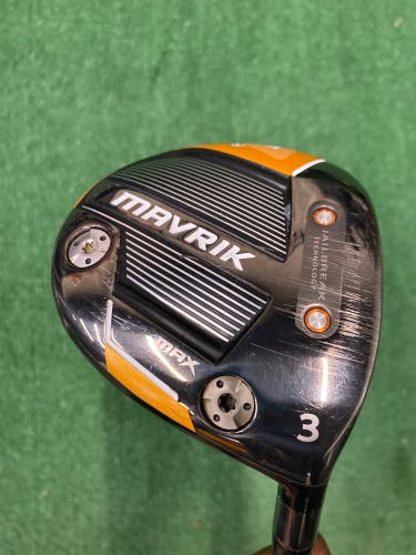 Callaway Mavrik Max 3 Fairway Wood | 15* UST Mamiya Helium 5F3 Regular Graphite RH