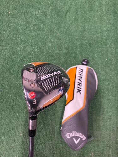 Callaway Mavrik Fairway 3 Wood | LH Stiff Flex