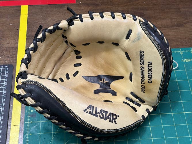 2022 All Star Cm3000tm RH Catcher's Baseball Glove 33.5" (Used)