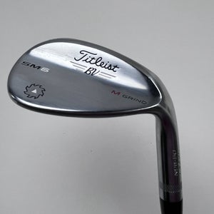 Titleist Vokey SM6 Tour Chrome Sand Wedge SW 56* 8 Bounce M-Grind Wedge RH