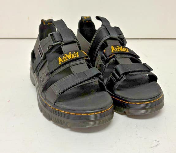 Dr Martens Pearson Black Air Wair Unisex Sandals US 10/11 EU 43 NEW