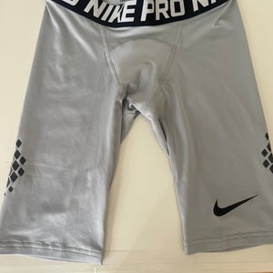 Gray Men's 10” Nike Sliding Shorts (New w/o Tags)