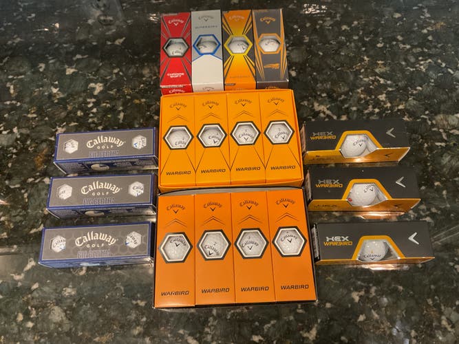 Callaway warbird Balls 50 Pack (New)