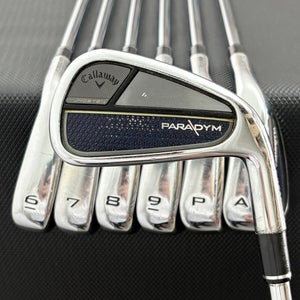 CALLAWAY PARADYM IRON SET 5-A