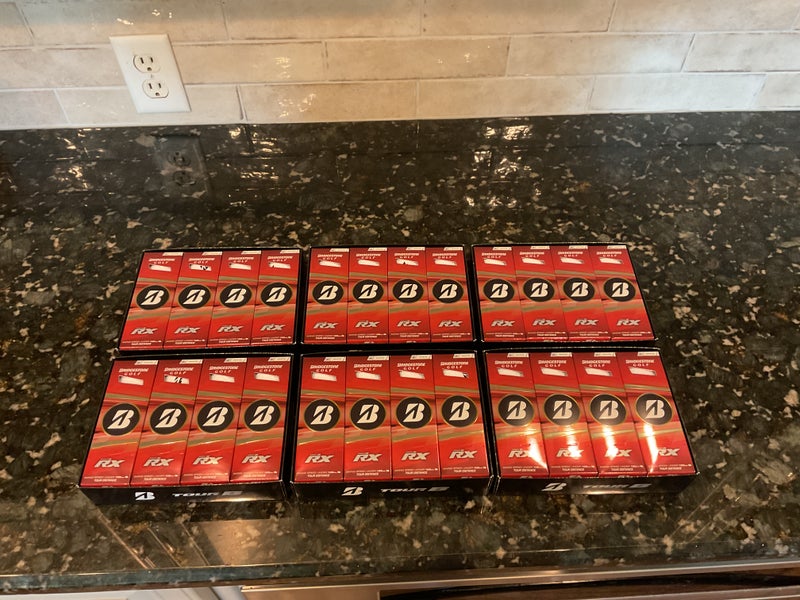 Bridgestone Tour B RX Balls 72 Pack (6 Dozen) (New)