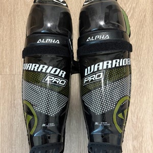 Warrior Alpha Pro Shin Pads Size 13” (NEW)