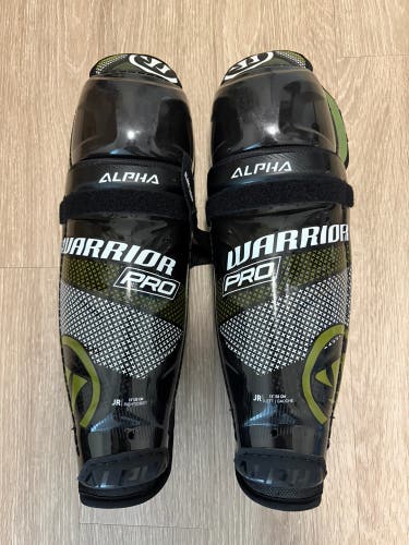 Warrior Alpha Pro Shin Pads Size 13” (NEW)