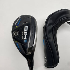 TaylorMade SIM2 Rescue 3 Hybrid 19.5* Tensei Blue Raw AV Series 80g Stiff RH HC