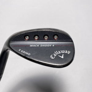 Callaway Mack Daddy 4 Black Lob Wedge LW 60* 12 DG S200 Tour Issue Stiff Mens LH