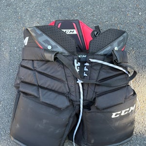 Senior Large CCM 1.9 Hockey Goalie Pants (Used)