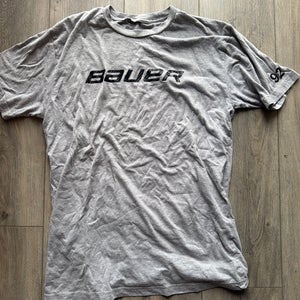 Gray Medium Men's Bauer Shirt  #92 Okanagan Hockey Academy