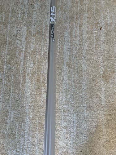 STX SC-TI X Lacrosse Shaft - Platinum - 30" Attack Midfield Titanium